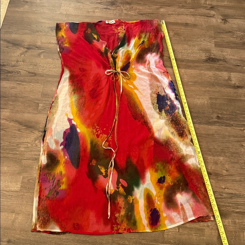Michael Stars Multicolor Sheer Swim Coverup
